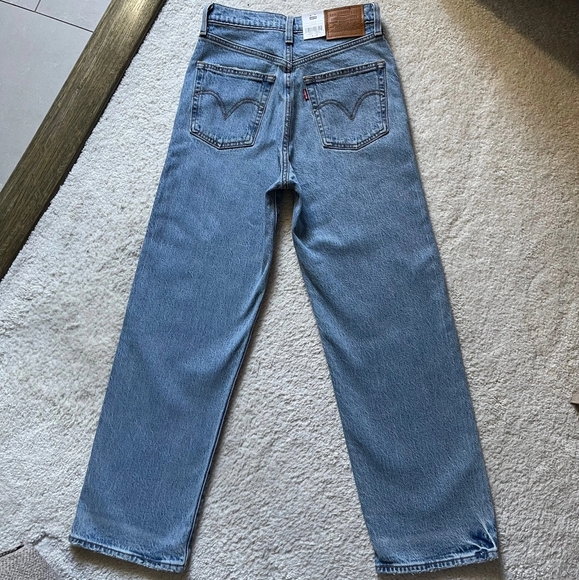 NWT Levi's Premium Ribcage Straight Ankle Women's Jeans Size 25/27 - Picture 5 of 12